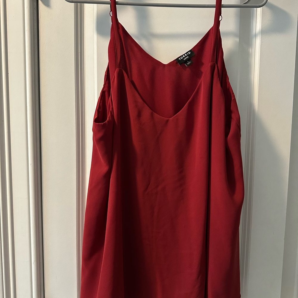Torrid red Sophie Camisole